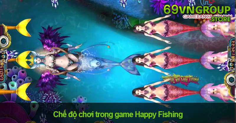 Happy Fishing bao gồm ba chế độ hấp dẫn